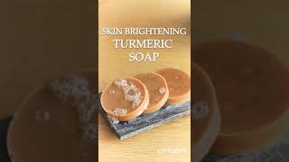 2 ingredients skin brightening turmeric soap