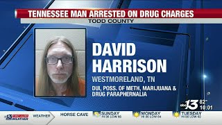 Tennessee man arrested on drug charges