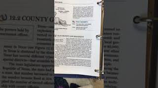 Inside Texas Politics Chapter 12 part I
