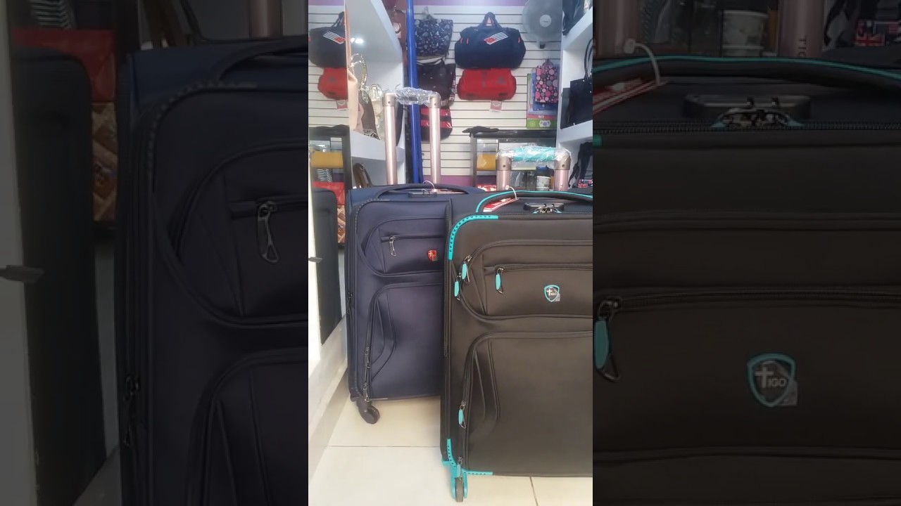 Maletas de viaje negras azules en La Molina Lima-Maletas Schell-Maletas Tigo  - YouTube
