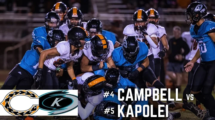 Campbell vs Kapolei Football 2022 | Battle for the Sledgehammer