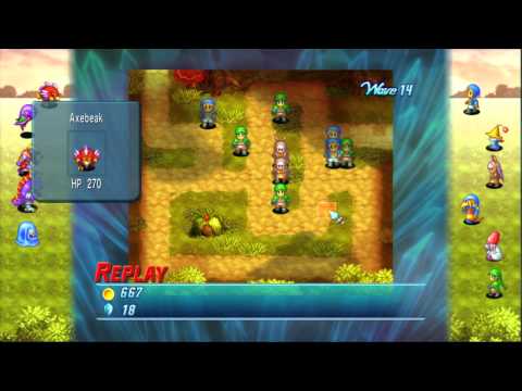 Crystal Defenders 100% Walkthrough: WI  Bisga Greenlands (adv)