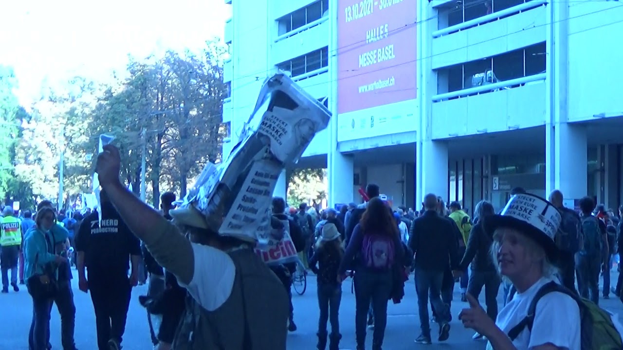 2021.10.09 Basel: Demonstration der Corona-Massnahmengegner (Ausschnitt 5)