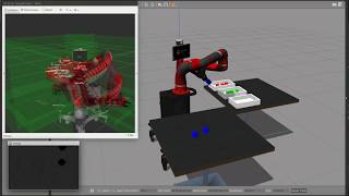 Sawyer Robot sorting cubes