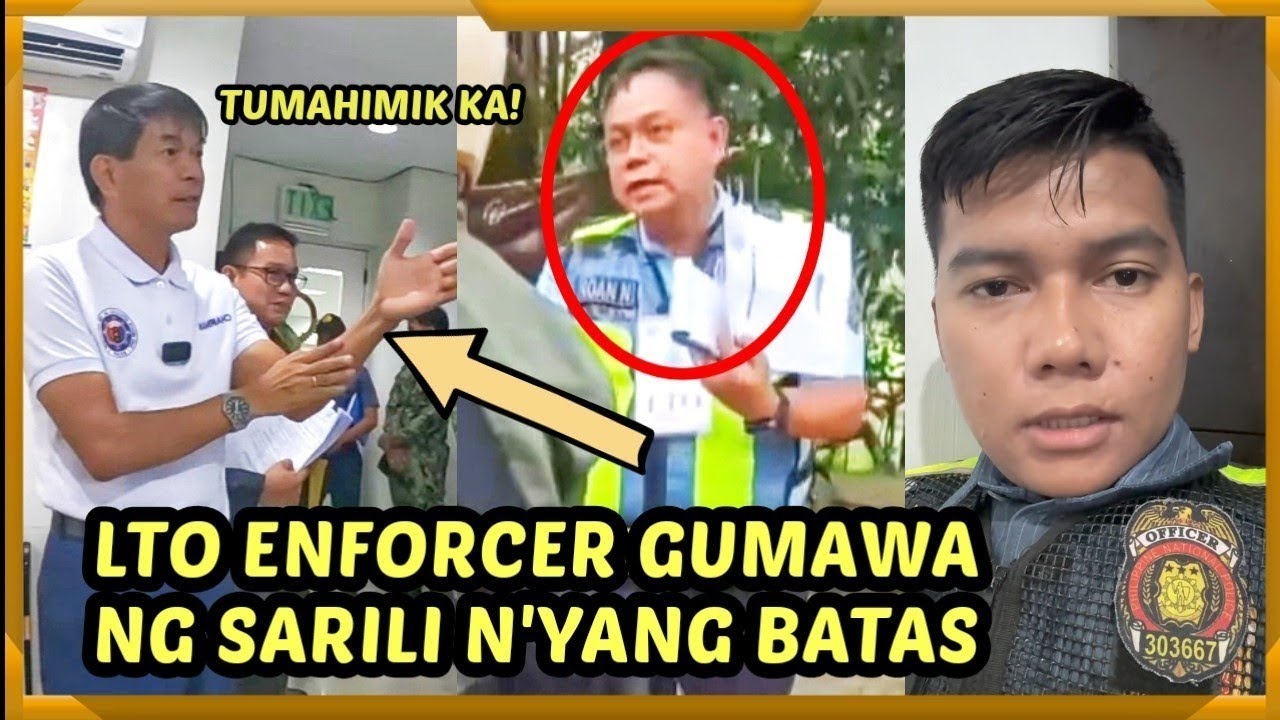 KARMA ang sinapit ng LTO ENFORCER at ang kanyang LTO OJT dahil sa tulong ni Col. BOSITA