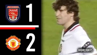 Arsenal v Manchester United | HIGHLIGHTS | 1996\/1997