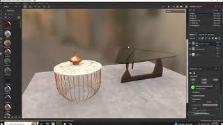 Substance Painter Tutorials, How to Texture Designer Coffee Table from Scratch for Beginners