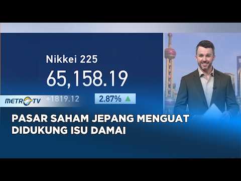 Nikkei Jepang Tembus 65.000 Didukung Optimisme Perdamaian AS–Iran