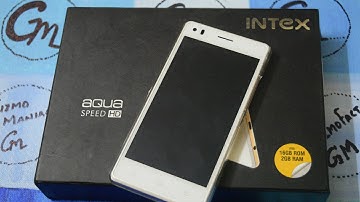 Intex Aqua Speed HD Unboxing