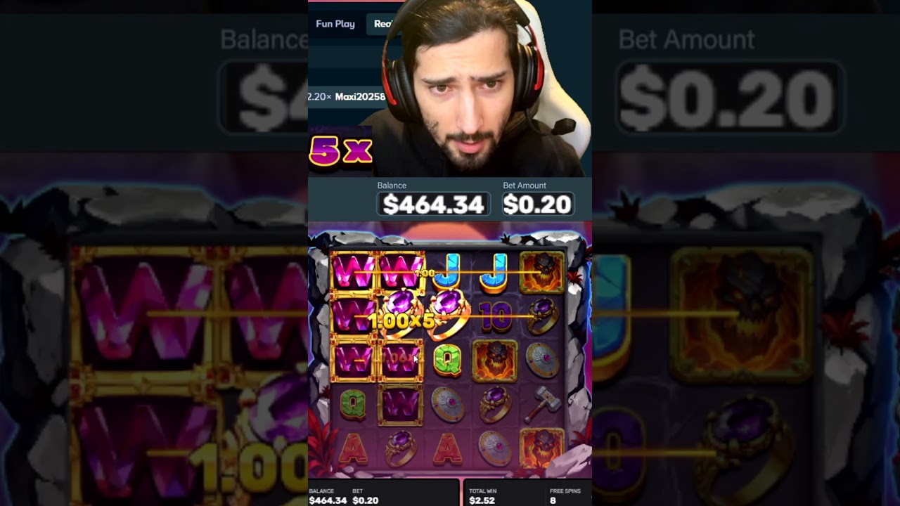 SUPER BONUS on *NEW* VULCANS WRATH SLOT!!