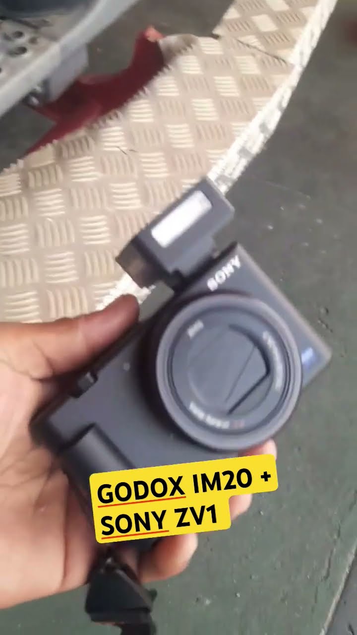 GODOX IM20 & SONY ZV1 #godoxim20 #sonyzv1 - YouTube