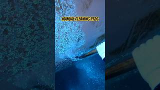 This is how you clean a ship’s hull when you can’t use the machine Pt-26. #asmr #satisfying #viral