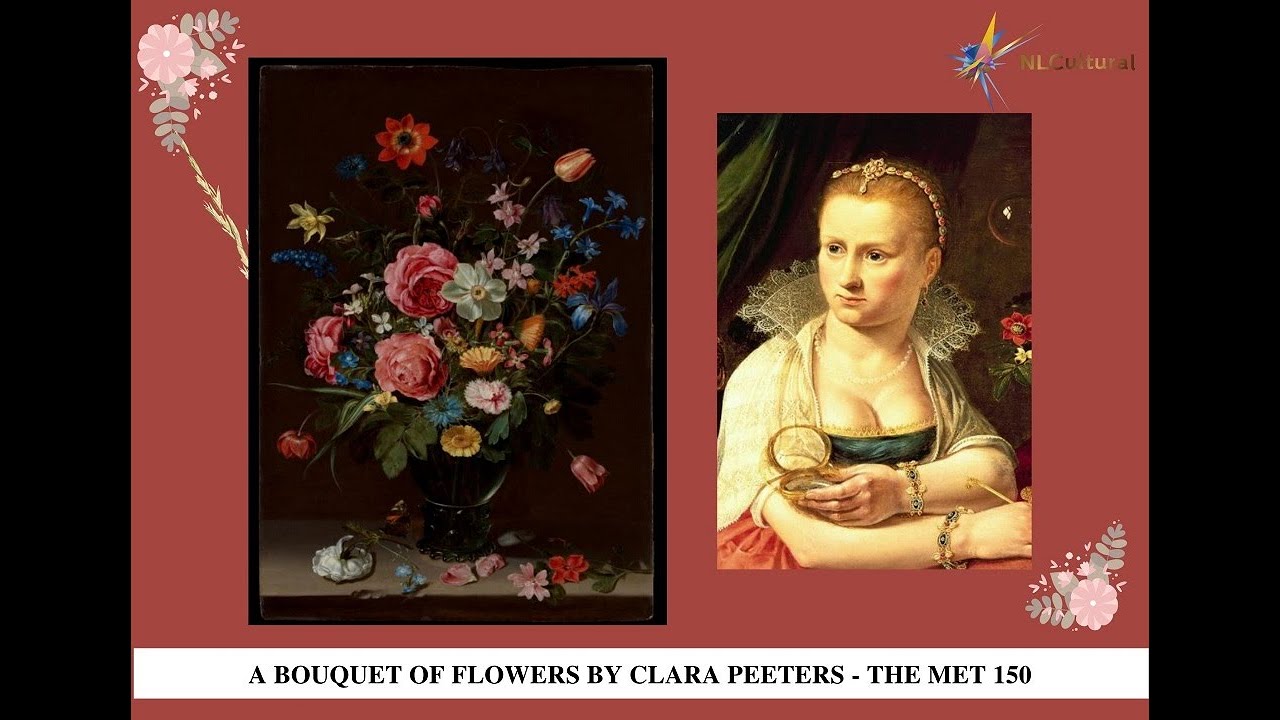 A Bouquet of Flowers by Clara Peeters The MET 150 YouTube
