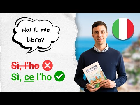 ❌ Non dire "SÌ, L'HO" in italiano! | Come esprimere possesso correttamente