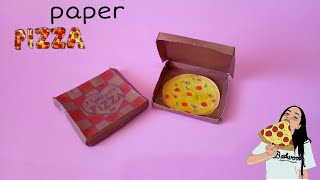 How to make paper pizza | paper crafts pizza | origami pizza | diy crafts | short | short video