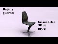 Tutorial de Bryce 7.1 No. 03 Como guardar tus objetos para futuros diseños