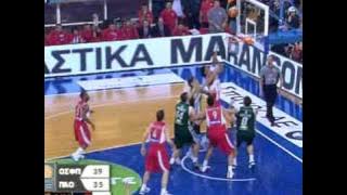 Olympiakos - Panathinaikos 68 - 64 (20.02.2010) - 3rd Quarter (Part 1)