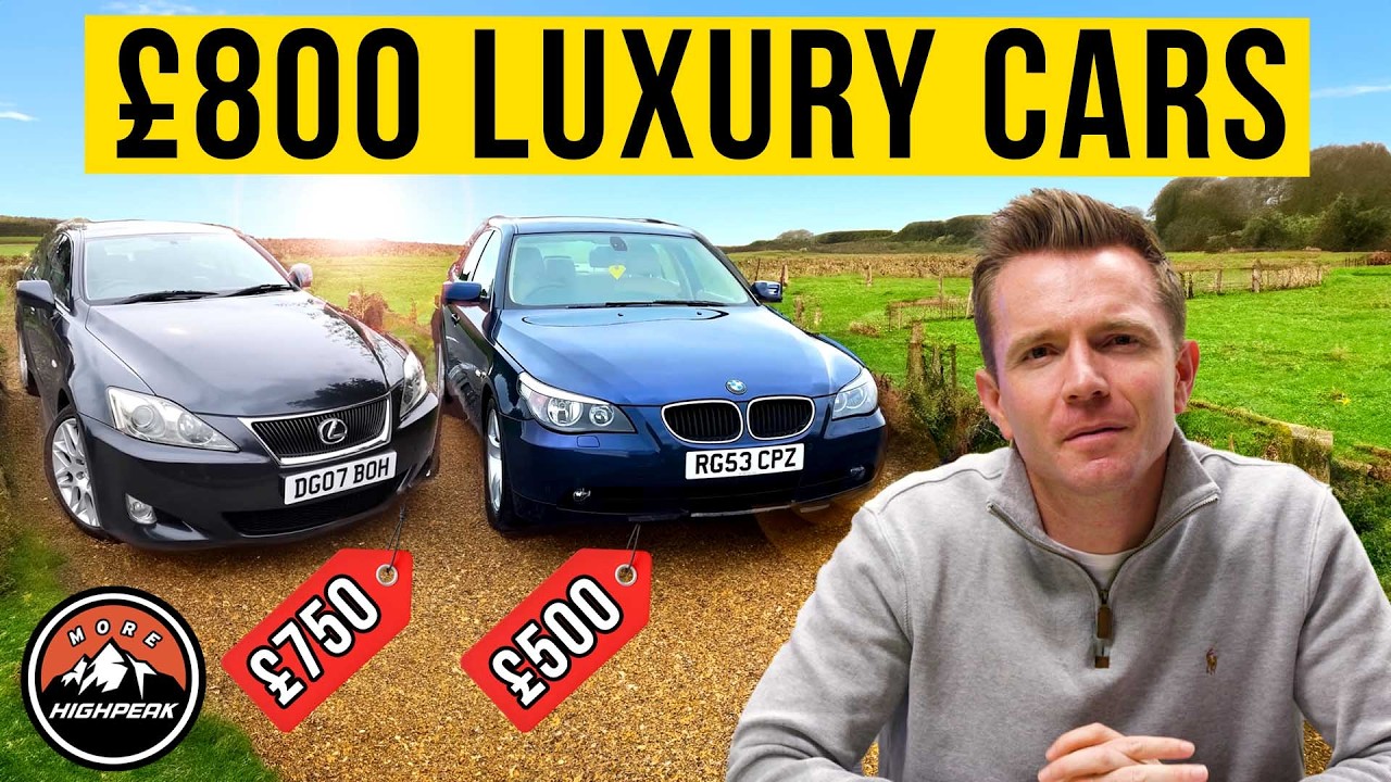 THE UK'S CHEAPEST LUXURY CARS | High Peak Autos Marathon