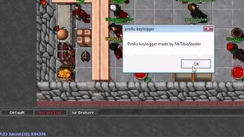 Tibia Pro4u keylogger