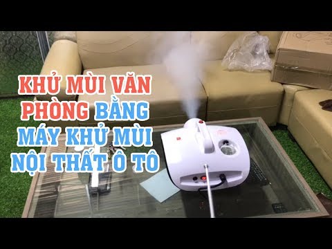 Khử mùi văn phòng bằng máy khử mùi SGCB | Công Ty TAHICO