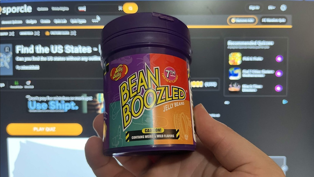 Bean-Boozled Challenge with Sporcle Wrestling Quizzes