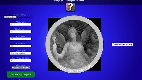 Depth Maps Club Customizer