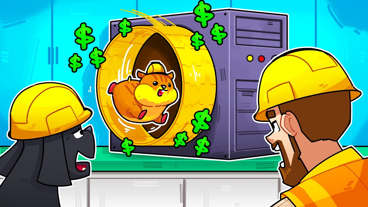 I mined UMLIMITED CRYPTO with hamster power!