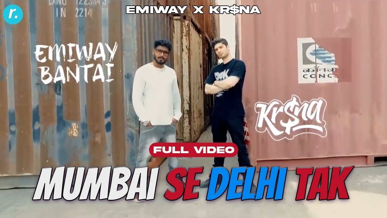 KRNA   Mumbai Se Delhi Tak FT EmiwayBantai Prod Insane  Official Music Video