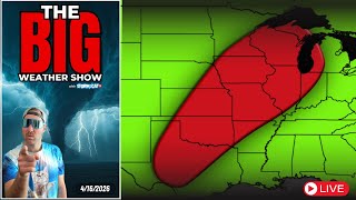 🔴 LIVE: The BIG Weather Show | Tornadoes could COOK Tomorrow