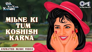 Milne Ki Tum Koshish Karna | Dil Ka Kya Kasoor | Valentine Song For Promise Day | Divya Bharti