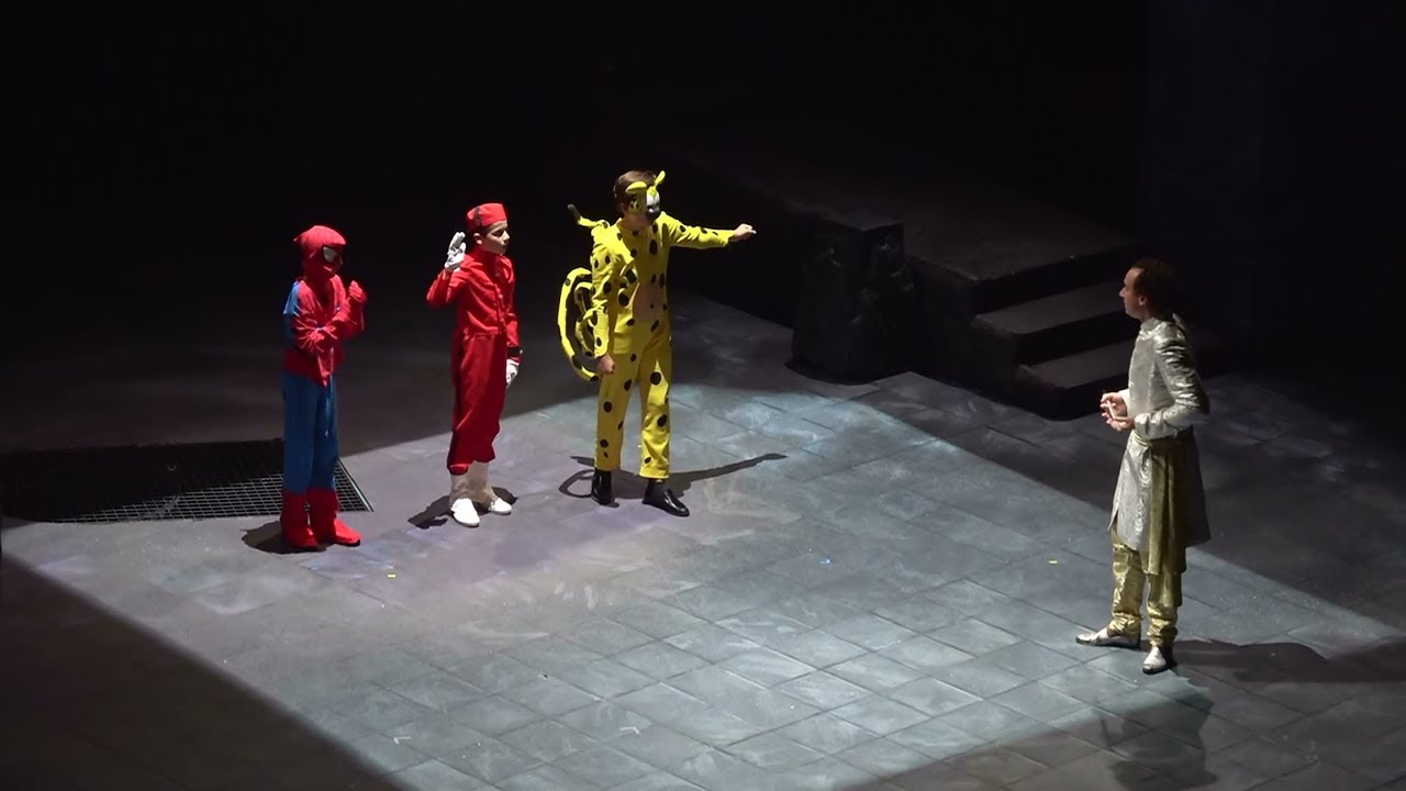 LA MAITRISE DES BOUCHES DU RHONE  ACT I LA FLUTE ENCHANTEE