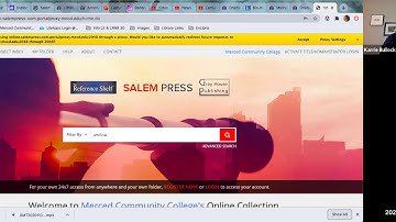 Books and eBooks through Merced College Library Databases: LRNR 30