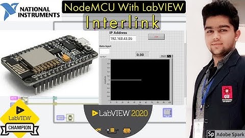 LabVIEW with NodeMCU | Tutorial :-1 NodeMCU Interlink LabVIEW using TCP/IP Protocol