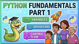Python Fundamentals Part 1: Variables, Operators, and Control Flow 🚀