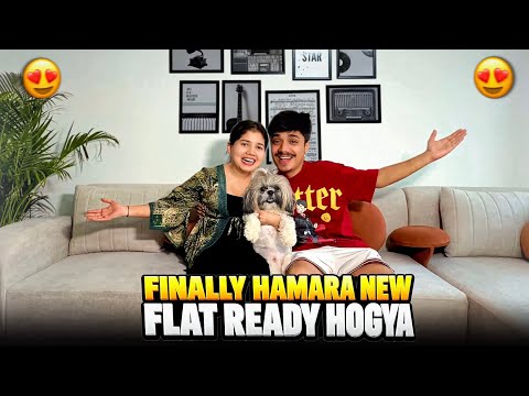 Finally Humara New Flat Ready Hogya🥰❤️