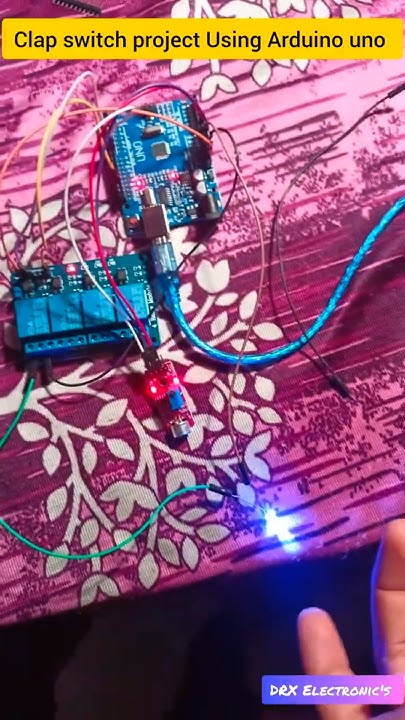 Clap switch project Using Arduino Uno - YouTube