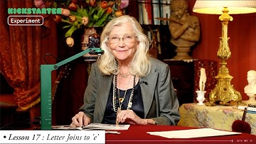 Penmanship Online Workshop — Lesson #17 : Letter Joins to "e"