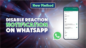 How to Disable Reaction Notifications on WhatsApp  | Skill Wave