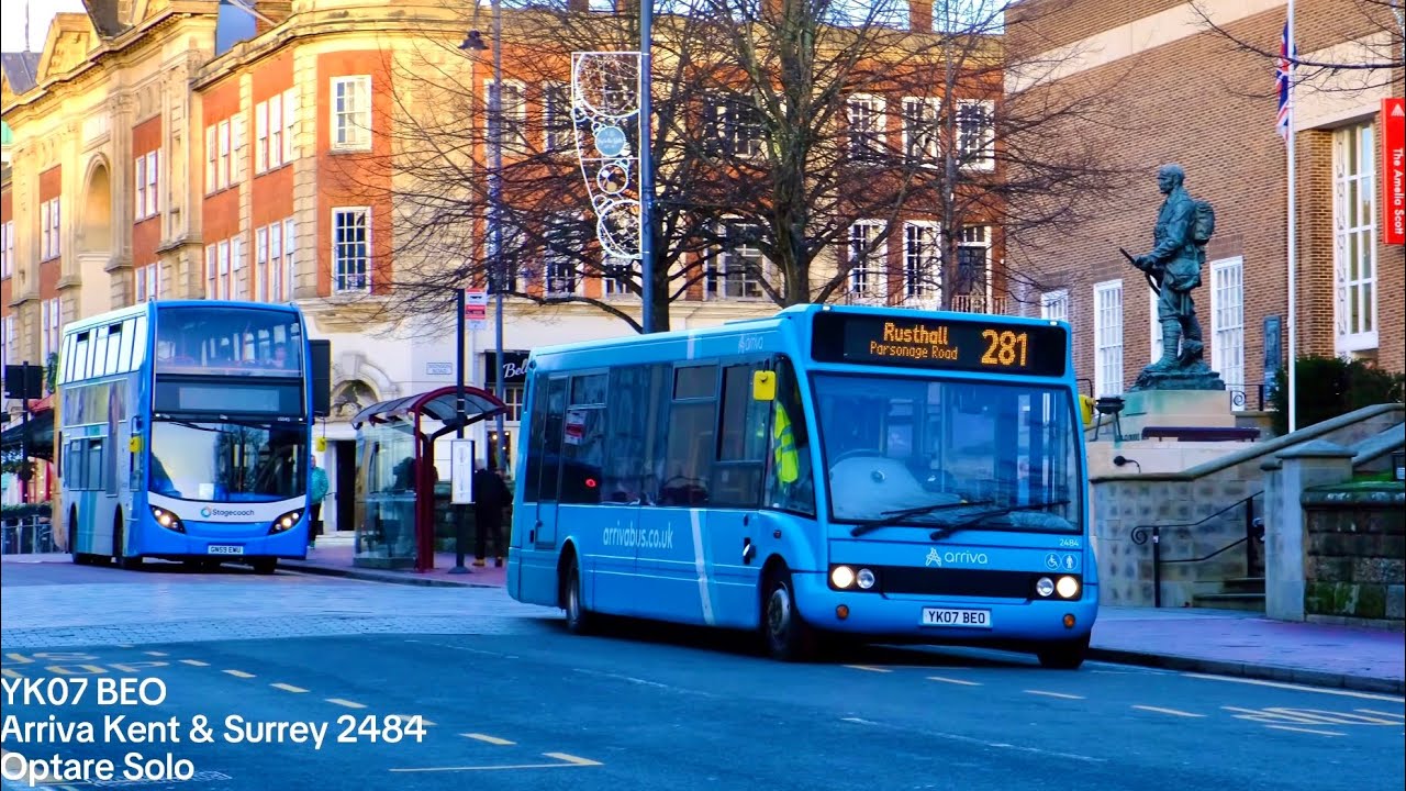 Bus Spotting in Tunbridge Wells (4K 60p)