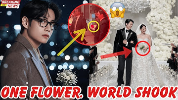 Kim Taehyung Walked Away With a Flower — And the World Exploded