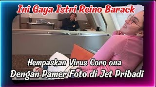 Heboh Gaya Syahrini Hempaskan V Irus Coro Ona Dengan Pamer Foto Di Jet Pribadi
