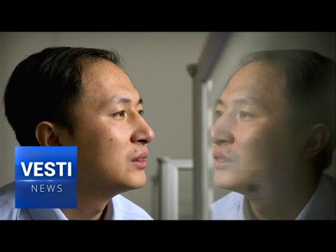 newspaper mockup Death Penalty for Mad Scientist! Chinese Man Who Modified Twin Embryos in BIG Trouble