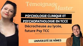 Master Psychologie clinique et psychopathologie en TCCE - Université de Nîmes screenshot 3