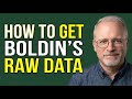 How to Export Boldin Data for Spreadsheet Analysis