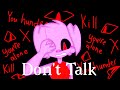 Dont talk  animation meme  piggy roblox