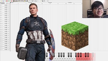 Making Avengers PORTALS using Minecraft Note Block Studio LIVE