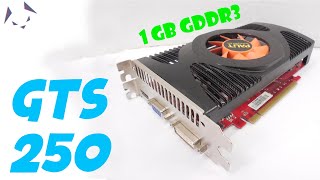Видеокарта-СТАРУШКА GTS 250 1GB GDDR3//Palit GTS 250 E-GREEN