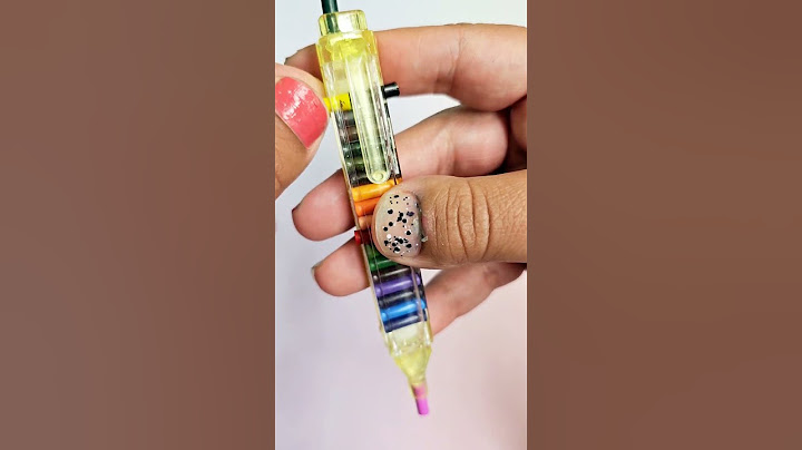 The ONLY pen you need this summer! #roadtriphack All-in-one crayon 🖍