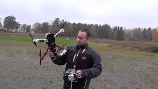 TBS Discovery build EP23 TBS DJI Naza Compass calibration - 20121020