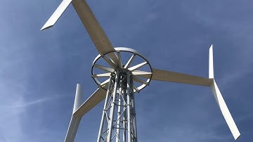 Vertical Wind Turbine ANew-B; 1.5 megawatt VAWT